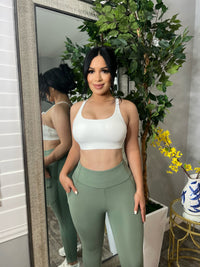 ICONI TWIST SPORTS BRA (WHITE)