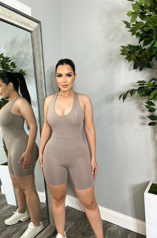 ARITIZIA ROMPER (KHAKI)