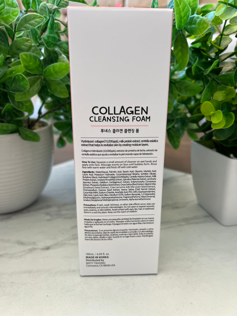 LUNES COLLAGEN FOAM CLEANSER