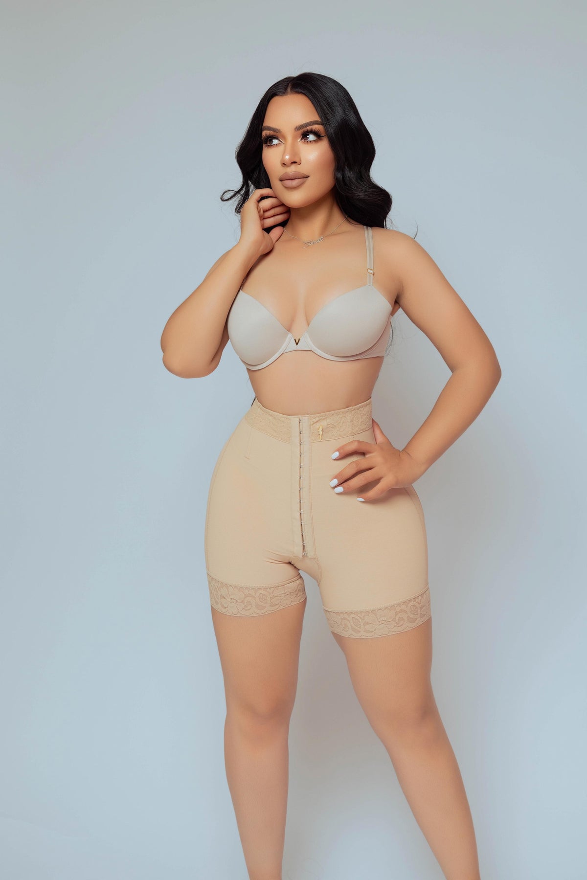 KBJ SHAPE WEAR GLUTE LIFTING SHORT (NUDE)