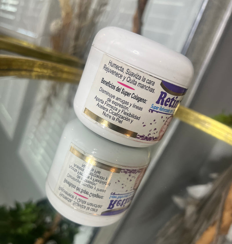 CREMA DE RETINOL CON CELULAS MADRES Y COLLAGENO