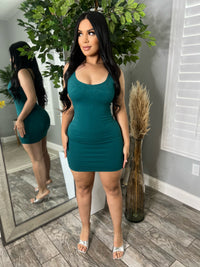 KIMMY BODYCON DRESS (EMERALD)