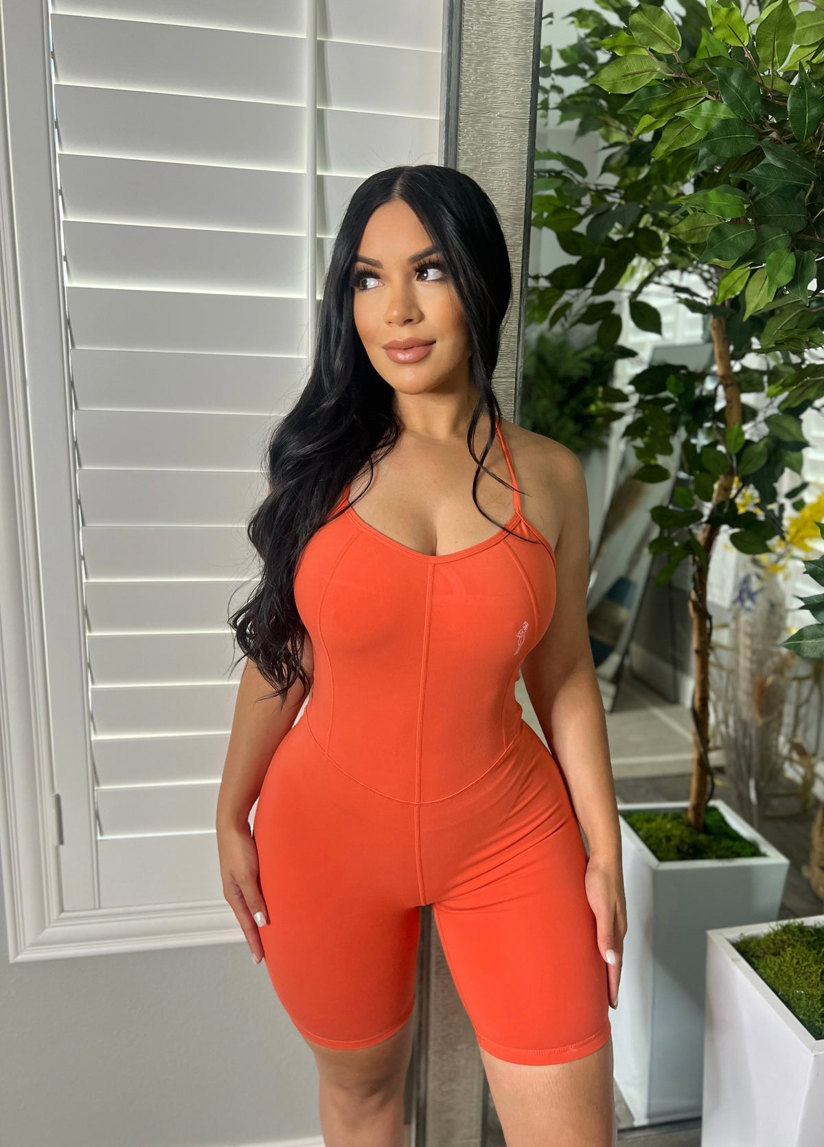 KOURT ROMPER (ORANGE)