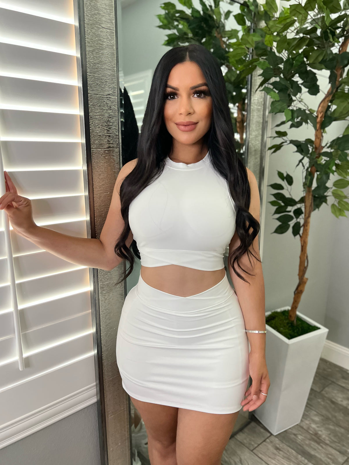 KOURT SKORT (WHITE)